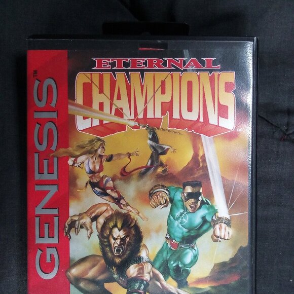 Eternal Champions Sega Genesis Game CIB - Picture 1 of 5